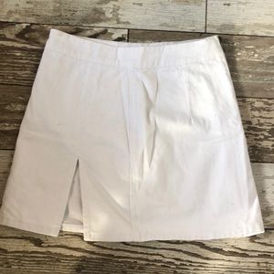 Lioness white denim skirt